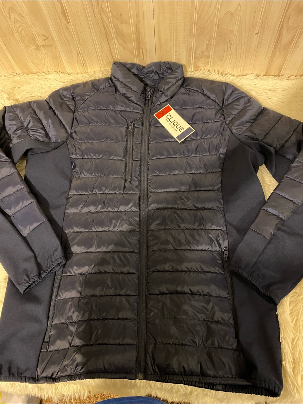 Clique Quilted Lightweight Puffer NWT